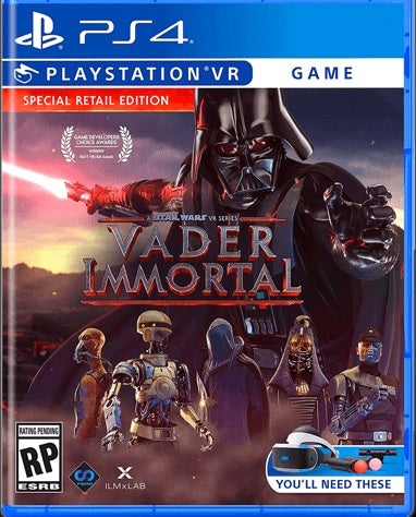 Disney Vader Immortal  A Star Wars VR Series Special Retail Edition PS4 Playstation 4 Game